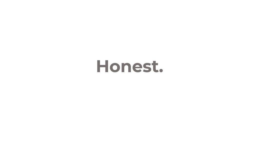 Honest logo