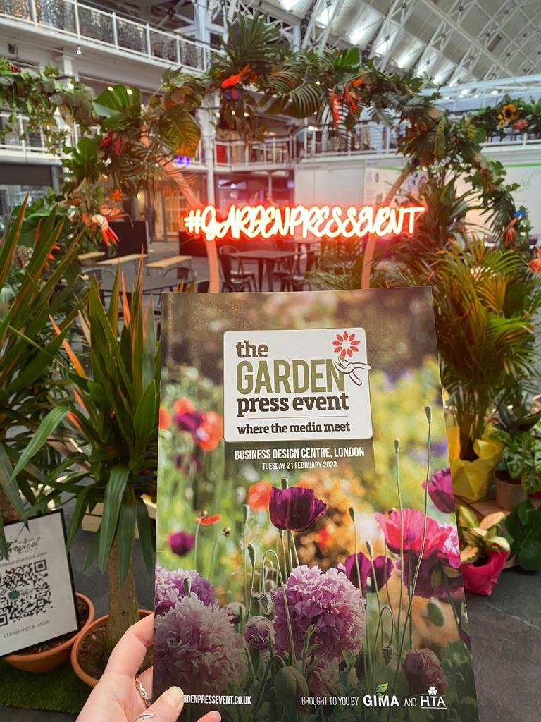 The Garden Press Event - attended by Honest Communications, a garden and home PR agency, social media management, content creation and communications agency