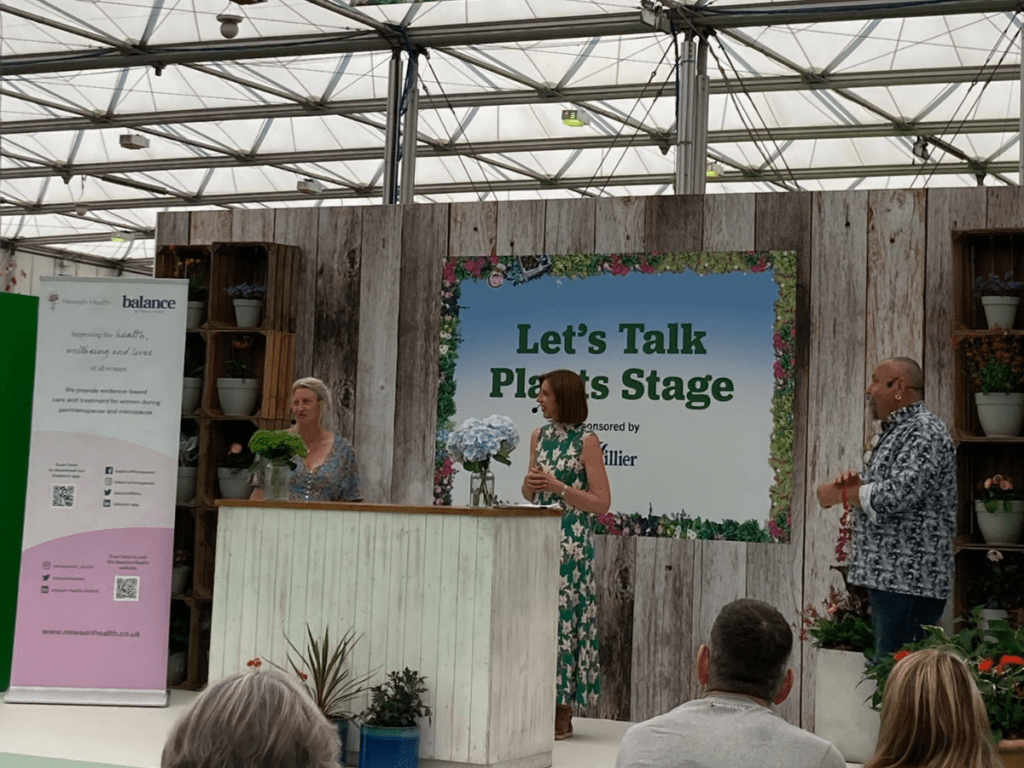 Gardeners World Live stage sponsored by Honest Communications client, Hillier Garden Centre.