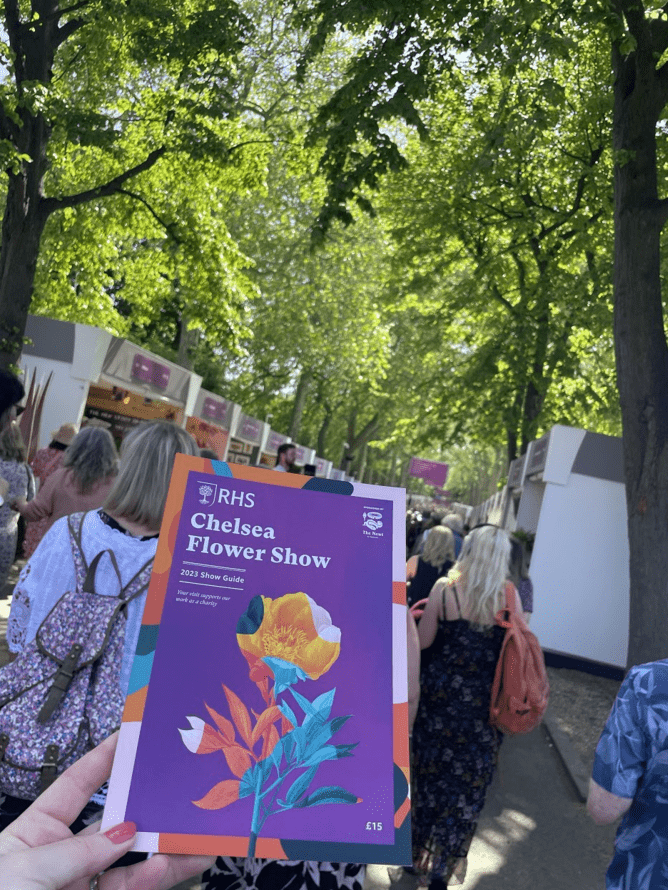 The RHS Chelsea Flower Show 2023 leaflet