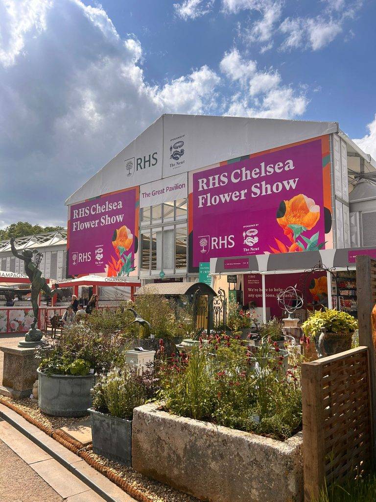 The Great Pavilion tent at RHS Chelsea Flower Show